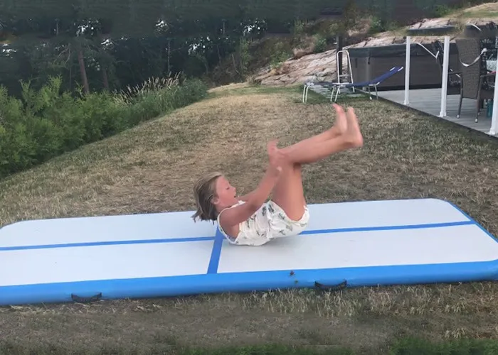 Дешево Акция! Горячая Распродажа (4 м, 5 м, 6 м) * 2*0,2 м Airtrack коврик с Бесплатная доставка Плюс размер в закрытом помещении и на открытом воздухе прыжки С...