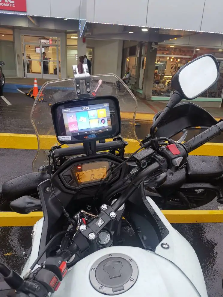 Fodsports 5 дюймов мотоцикл gps навигация водонепроницаемый Android wifi Bluetooth gps навигатор Автомобильный мото gps IPX7 1 г ram 16 г rom