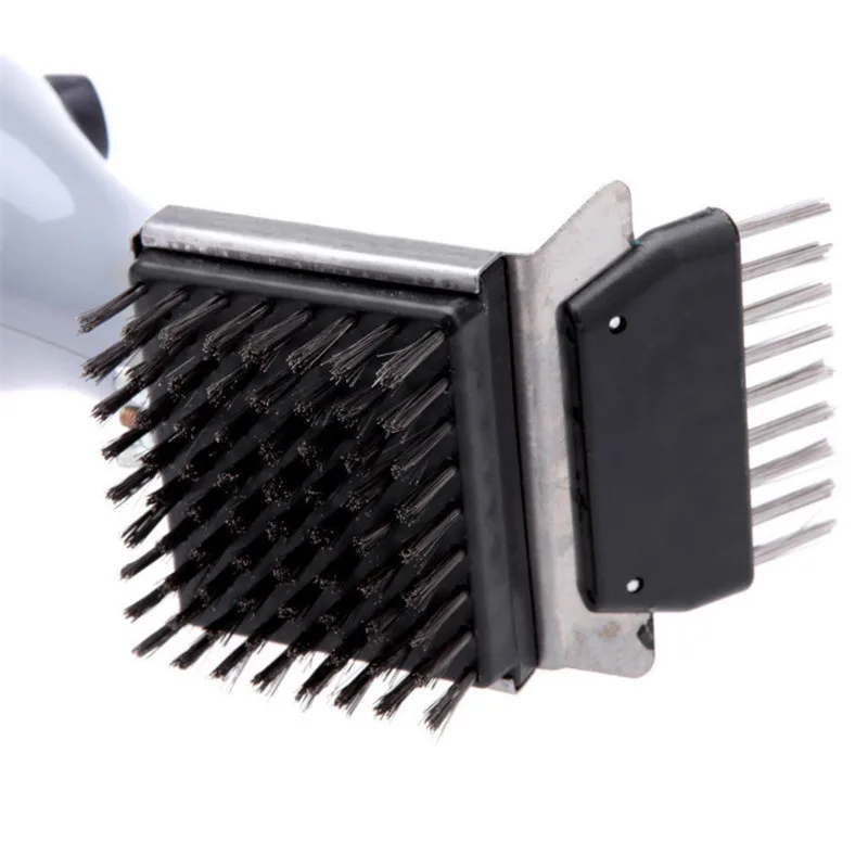 Щетка из нержавеющей стали для чистки барбекю уличная щетка гриля очиститель