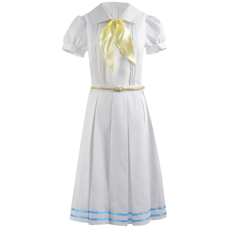 

Косплей Костюм для женщин Cossky Beast Star Rabbit Haru, школьная форма для девочек, белое платье