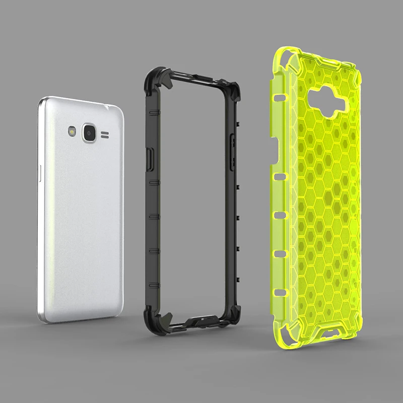 Airbag Dual Layer Hybrid Case For Samsung Galaxy Grand Prime Cover G530 G530H G531 G531H G531F SM-G531F Armor Shockproof |