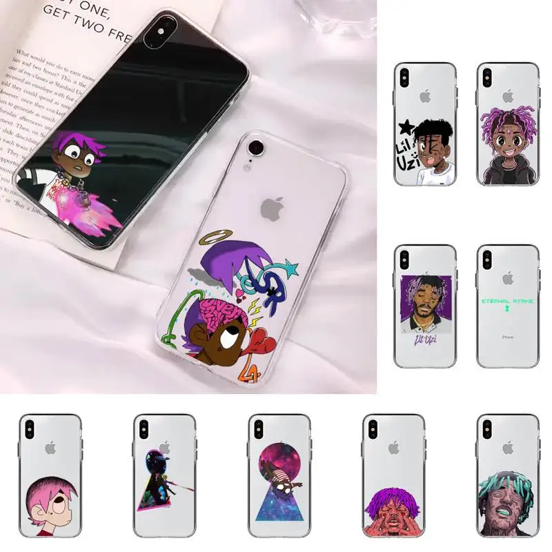 

TOPLBPCS Lil Uzi Vert Eternal Atake Rapper Phone Case for iPhone 11 12 13 mini pro XS MAX 8 7 6 6S Plus X 5S SE 2020 XR cover