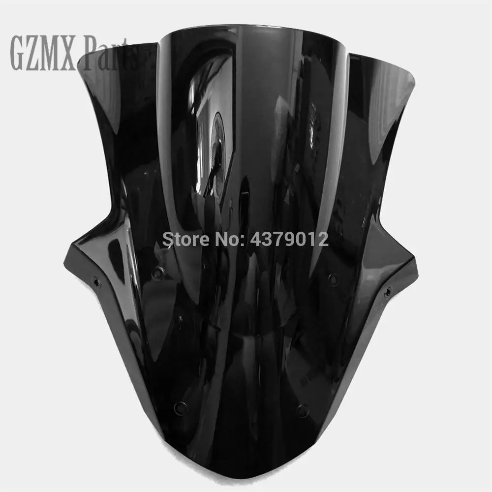Мотоцикл передний стеклянный ветровой экран Double Bubble для Kawasaki ZX-10R 11-15 ZX10R 2015 2014 2013 2012 2011.