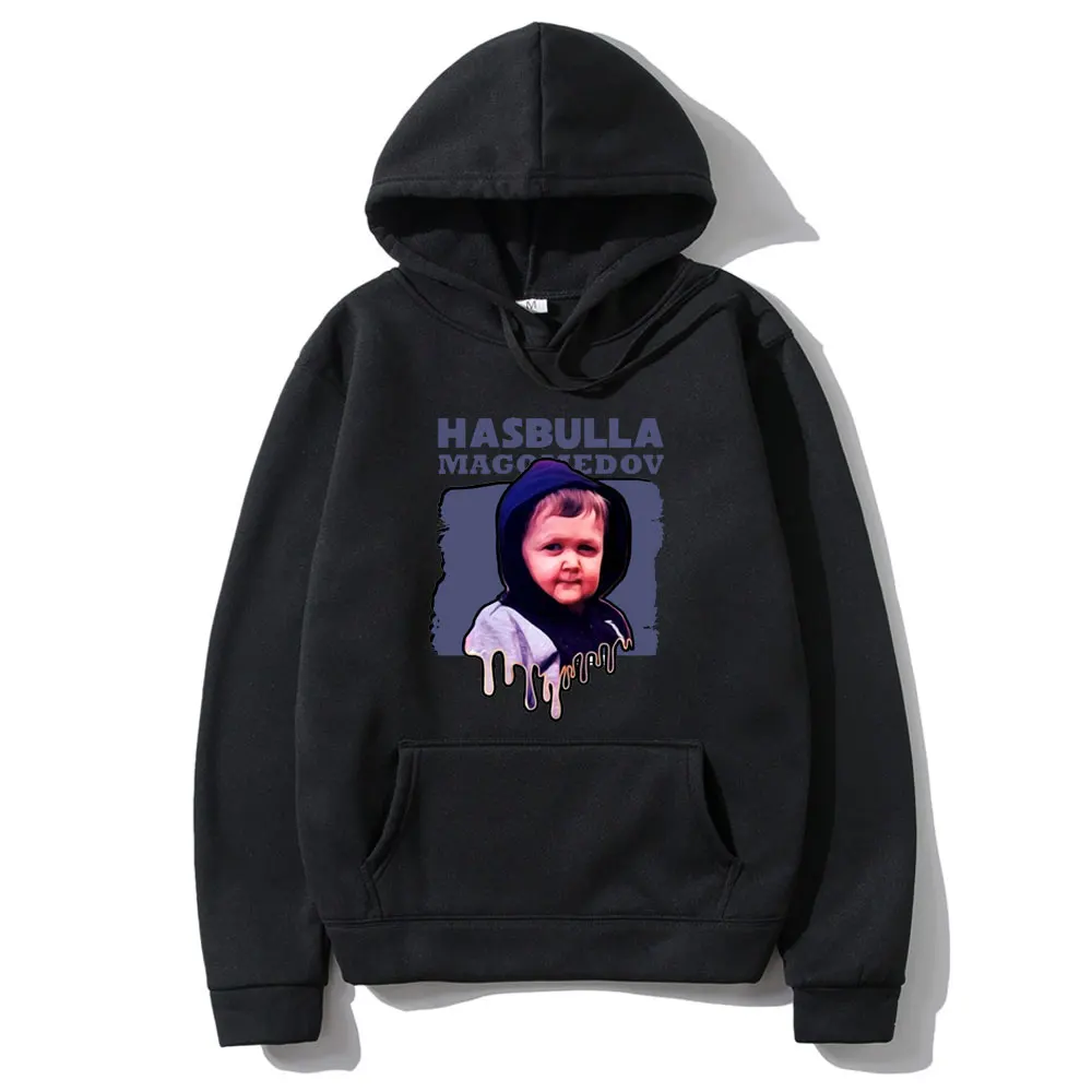 

Hasbulla Magomedov Hoodie Russia Blogger Classic Fashion Retro Hoodies Men Women Casual Loose Streetwear Oversized Sweatshirts
