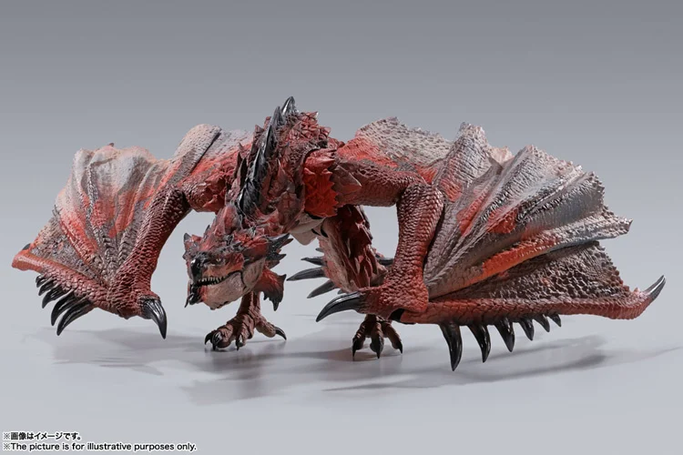 

BANDAI SHM Monster Hunter Rathalos Action Toy Figures Children's Gifts