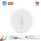 Датчик температуры и влажности Tuya ZigBee 3.0 работает с приложением Alexa Google Assistant и Zigbee Hub Smart Life