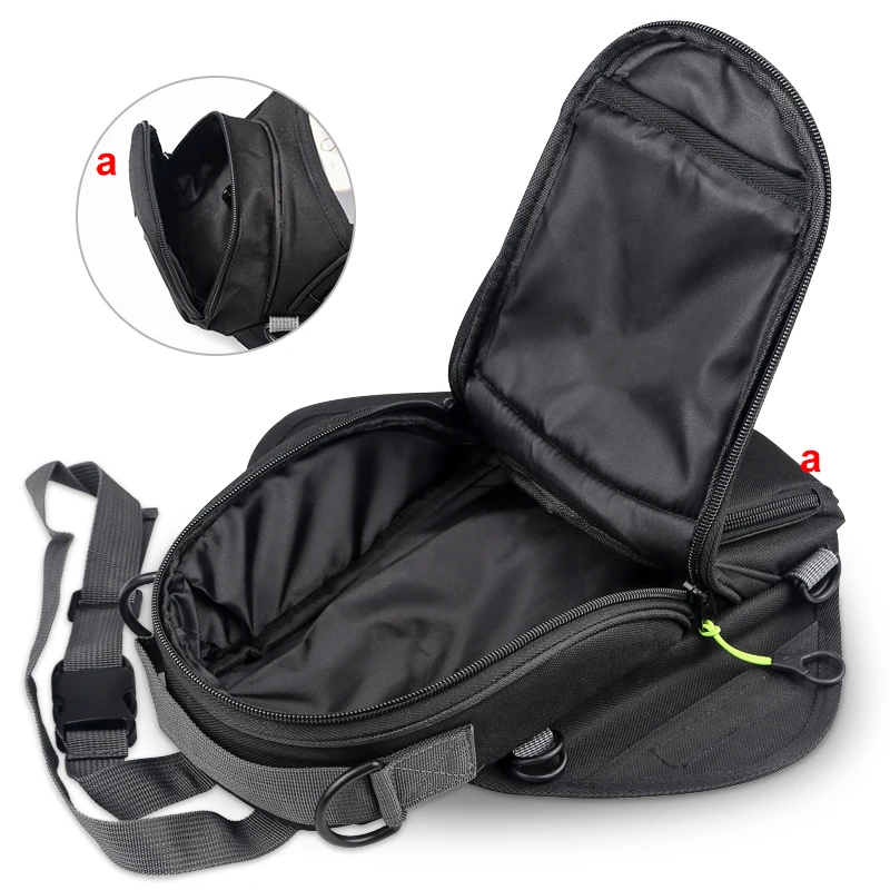 Многофункциональная Магнитная сумка для топливного масла мотоцикла фиксирующие