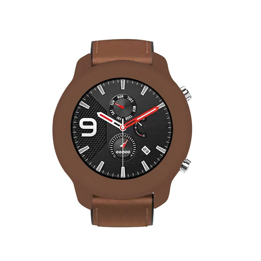 Для Huami AMAZFIT GTR 47 мм мягкий полный чехол оболочка силиконовая рамка защитные Смарт часы носимые Аксессуары#810