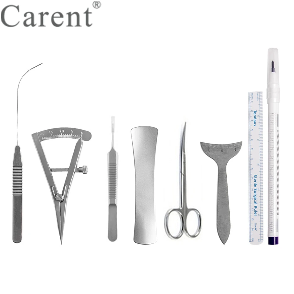 Зонд для глаз зонд пластина век пинцет полового пуха двойных пластиковый