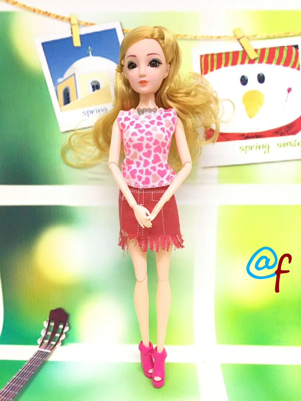 Женская Одежда для кукол 1 комплект сделай сам 1/6 года платье куклы OOAK Beauty