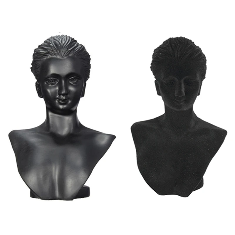 

2 шт., подставки для женских ювелирных изделий, из смолы и фланели