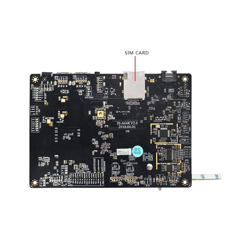 wifi Bluetooth 12.3 inch 1920*720 ips LCD screen with lvds SIM card HDMI driver board for automotive display HSD123KPW1-A30