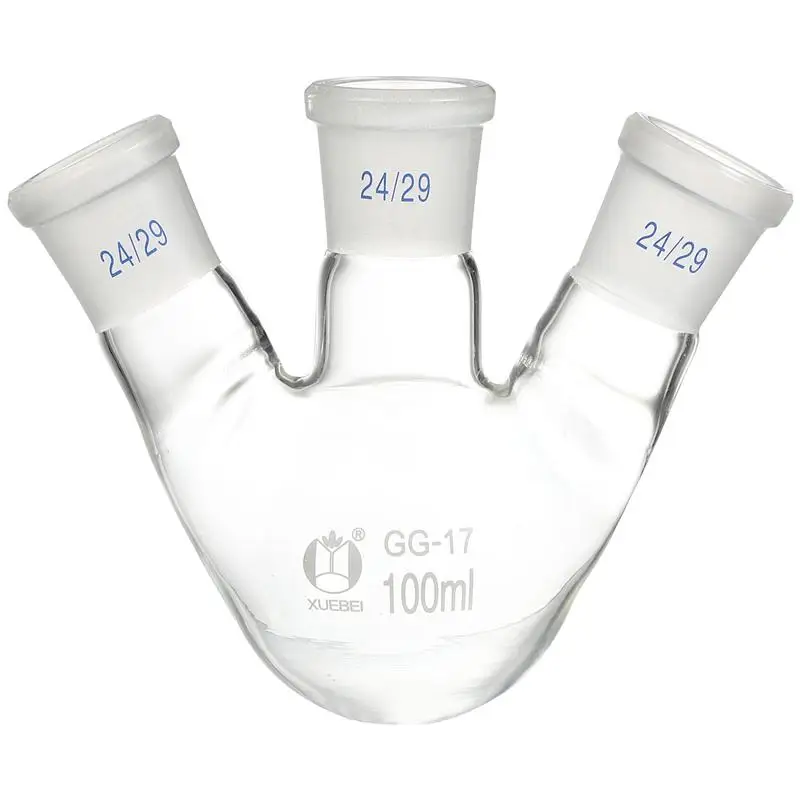 

Laboratory 3 Neck Flask Professional Boiling Flask Laboratory Boiling Flask