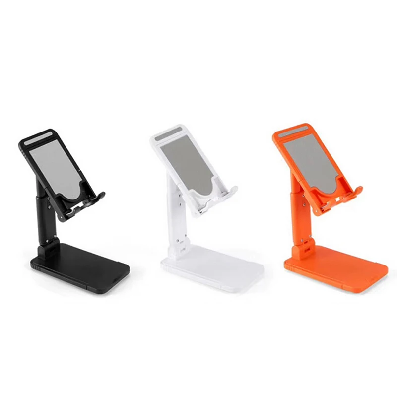 

Desktop Phone Holder Tablet Stand For Ipad Phones Universal Bracket Metal Telescopic Adjustable Height Angle Live Support