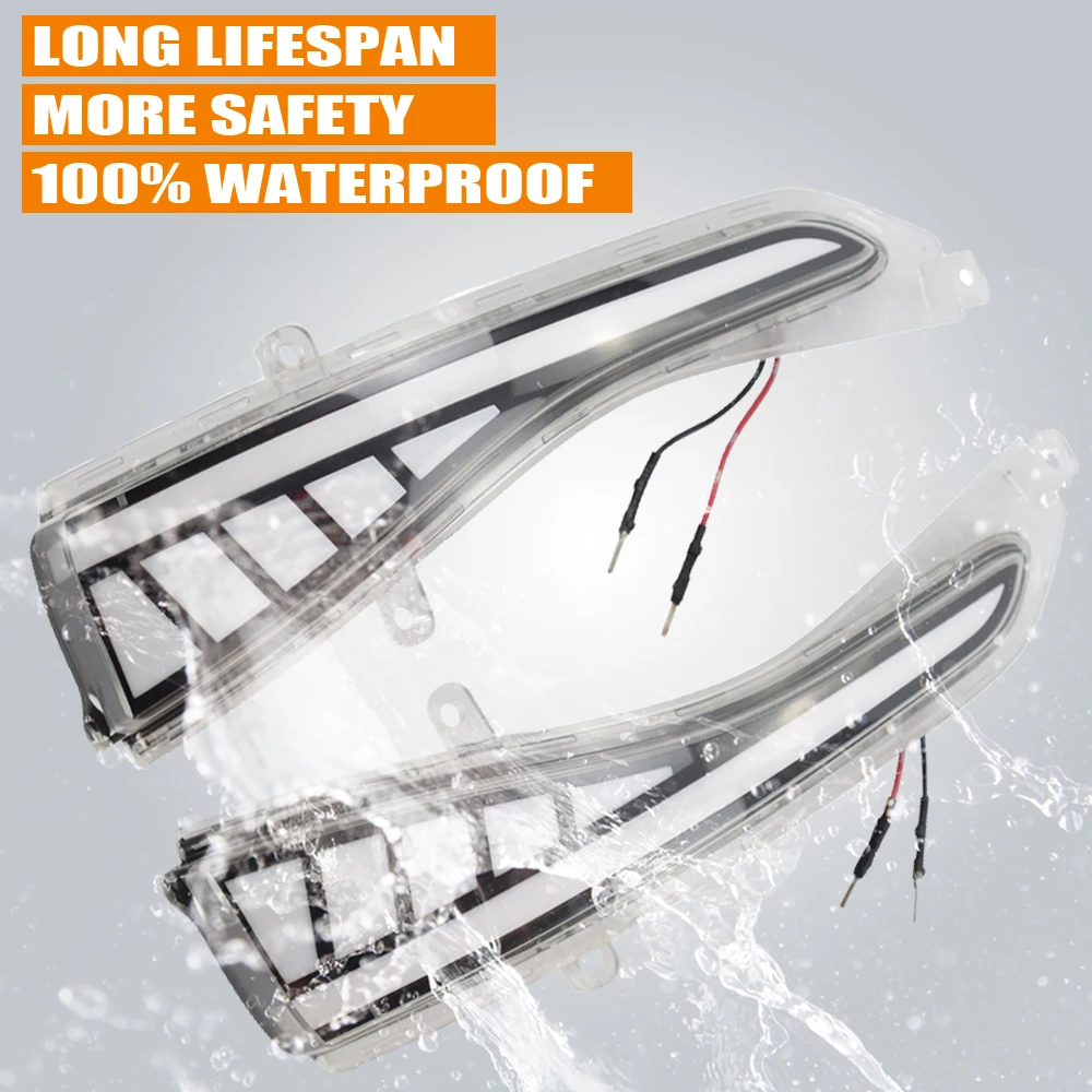

2pcs Dynamic Led Turn Signal Rearview Mirror Indicator Blinker Light For Nissan Skyline Infiniti Q50 Q60 Q30 Q70 QX50 QX60 QX70