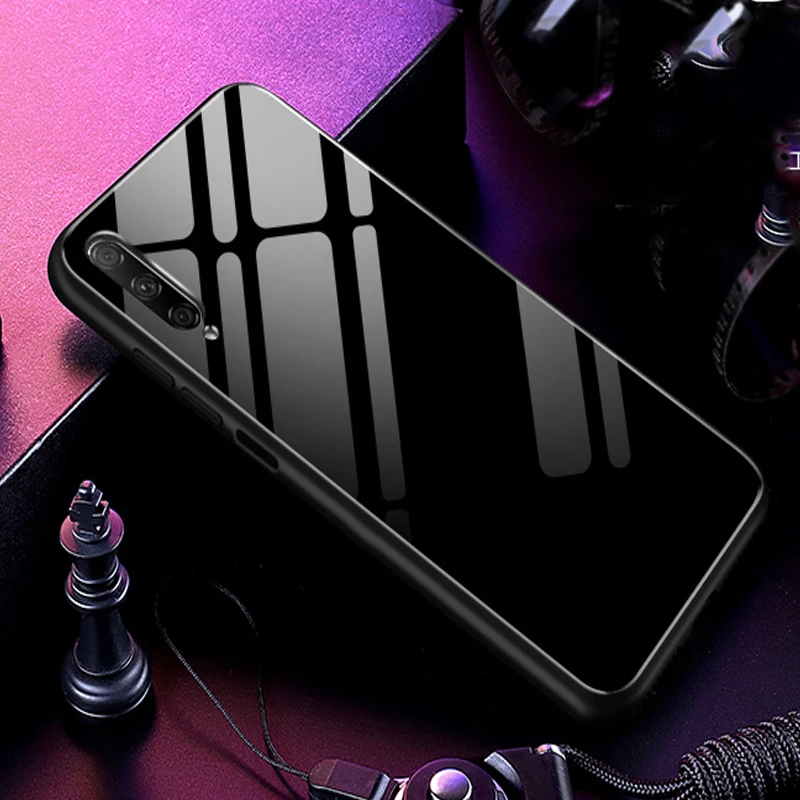 Чехол из закаленного стекла для Huawei Honor 9 X Pro, Мягкая силиконовая задняя крышка для Huawei Honor 9 X Pro, чехол для телефона с звездным узором