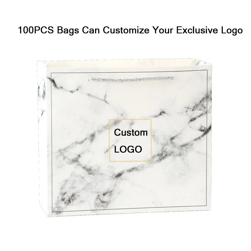 Креативный мраморный винтажный свадебный подарочный пакет для конфет