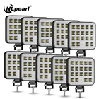 Миниатюсветодиодный ная светодиодная балка NLpearl, 3 дюйма, 57 Вт, для грузовиков, 4x4, тракторов, внедорожников, лодок, квадроциклов, 12 В, 24 В