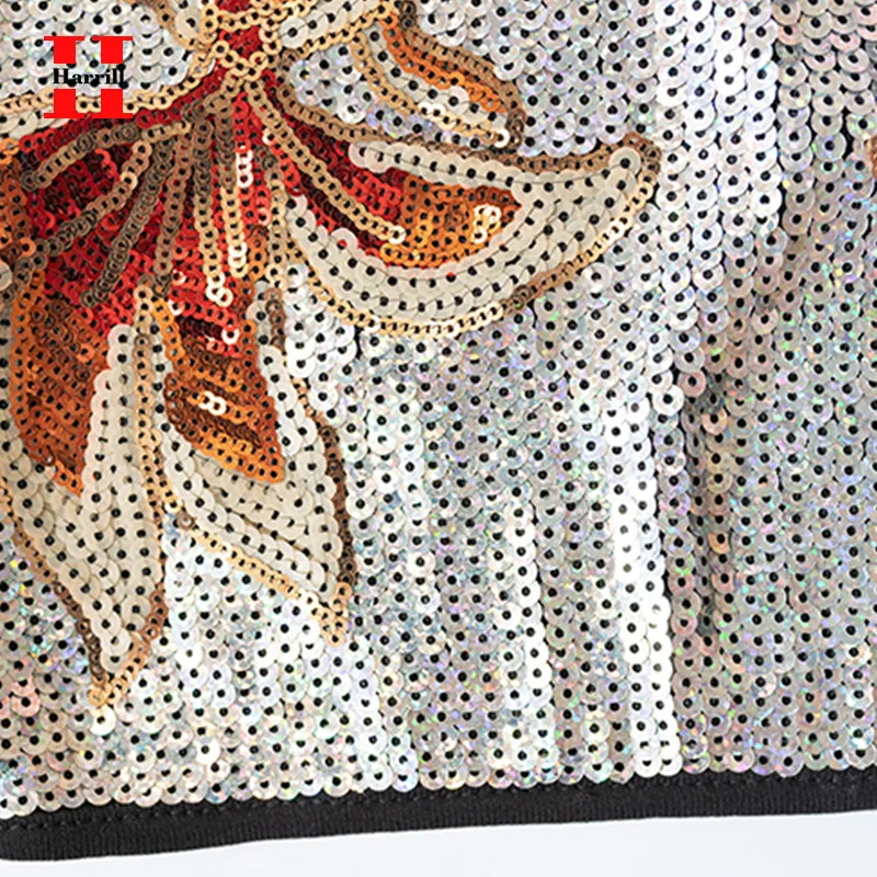 

Corset Top Summer V-Neck Crop Top Women Clothes High Street Sequined Tanks Woman Animal Tops Femme Slim Short Tanks Camis