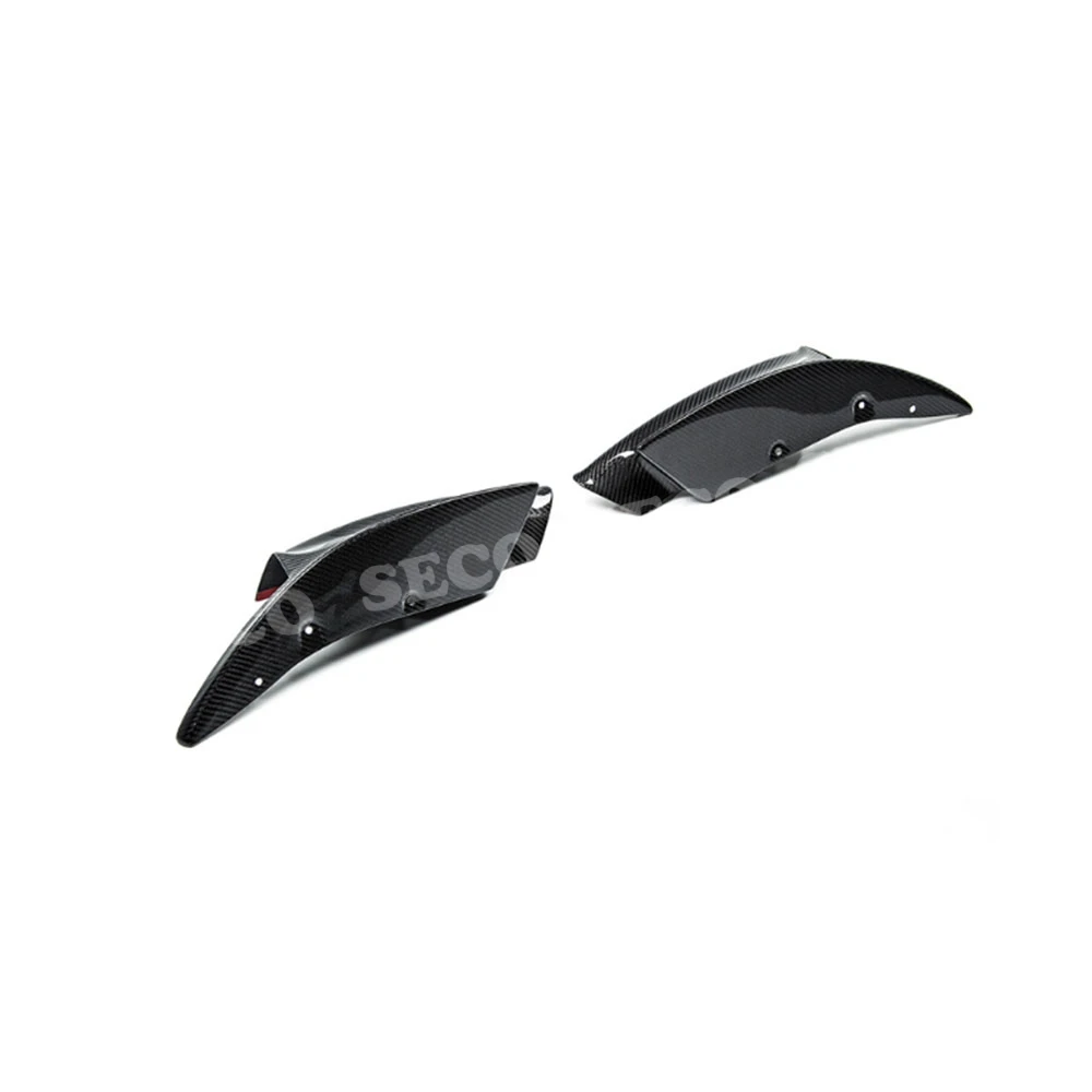 Beli Untuk BMW 5 Series F10 M5 M Bumper Olahraga 2011-2017 Pemisah Bibir Depan Penutup Kepala Serat Karbon Sirip Udara Pisau Potong Celemek