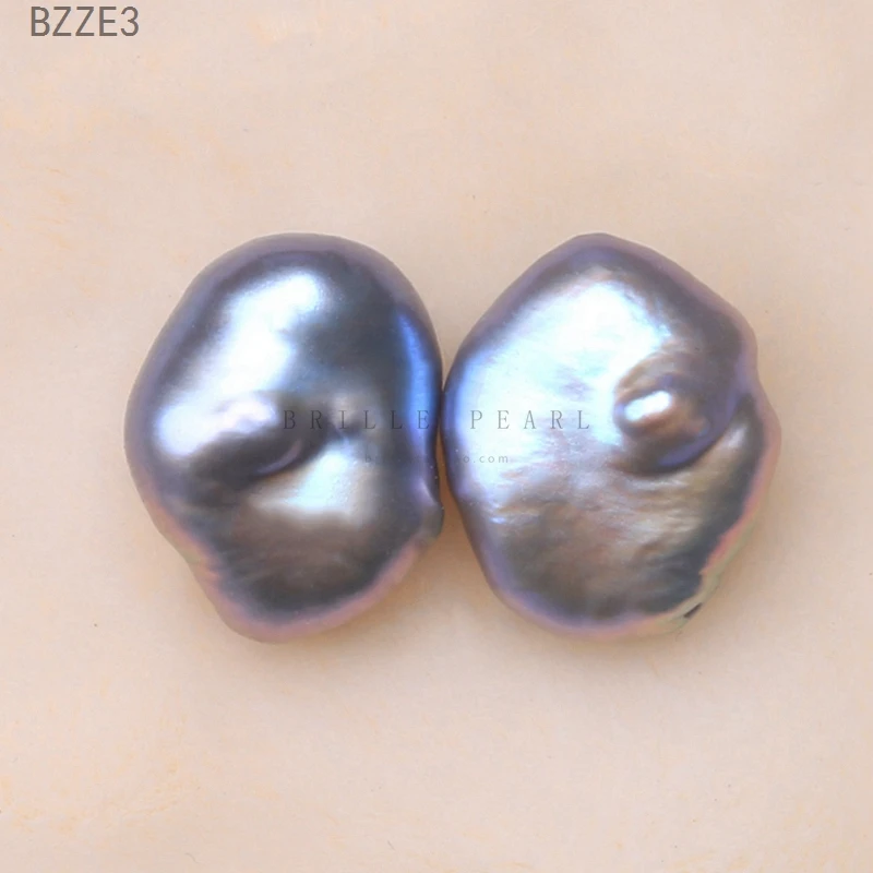 Серьги с натуральным пресноводным жемчугом 9 12 мм|Бусины| |