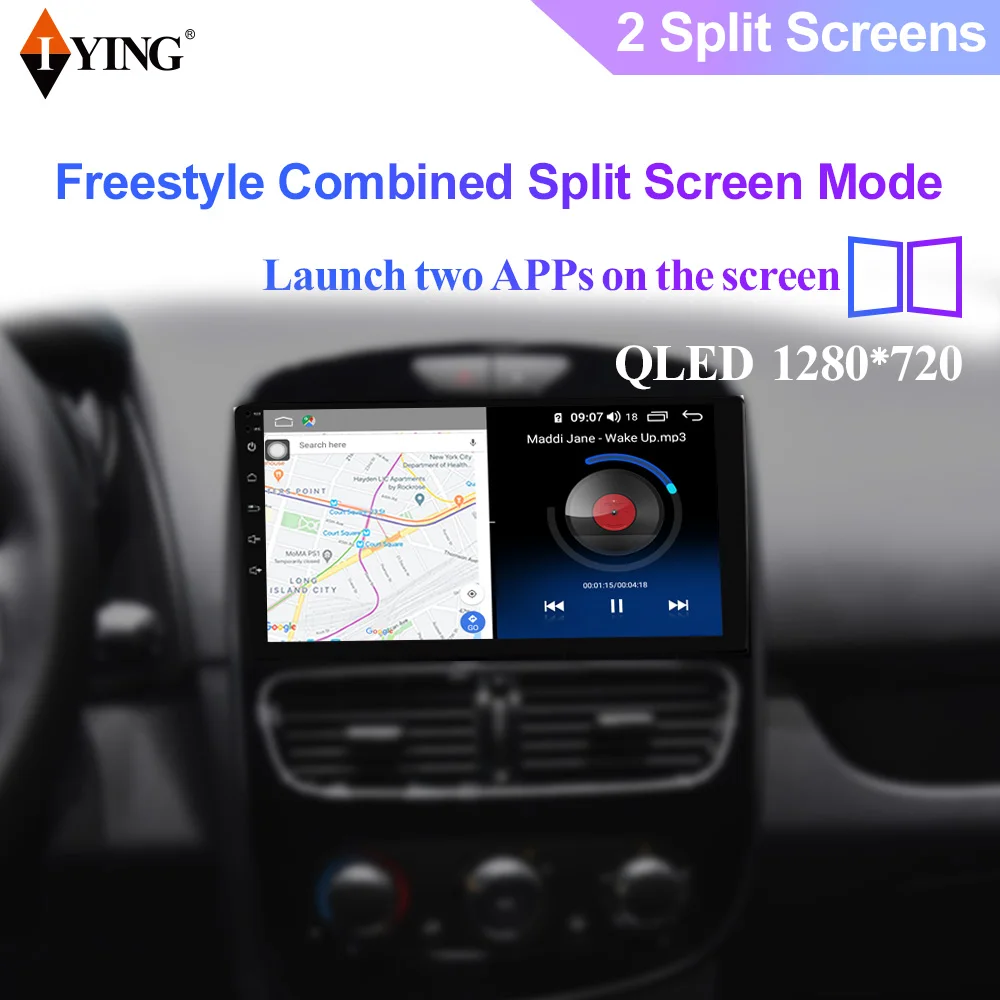 Car GPS Radios Android Auto Carplay for Renault Clio 4 IV 2017-2020 Radio Multimedia Video Player DSP Navigation QLED Screen | Автомобили