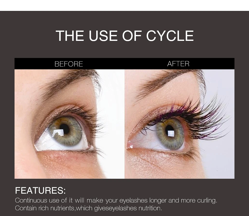 Eyelashes enhancer Eyelash Growth Serum Moisturizing Eyelash Nourishing Essence For Eyelashes Enhancer Lengthening Thicker