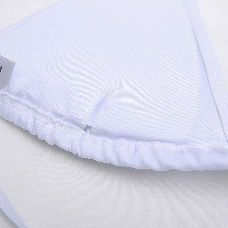 Костюм для женщин девочек бикини треугольные плавки стринги на тонких