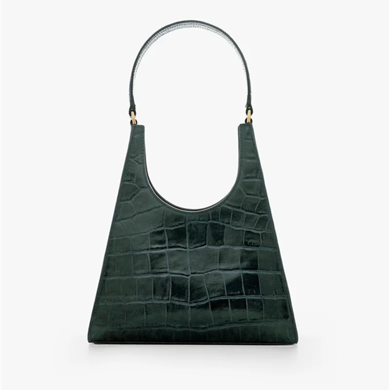 Новые роскошные женские кошельки Pochette новая сумка в виде треугольника крокодила