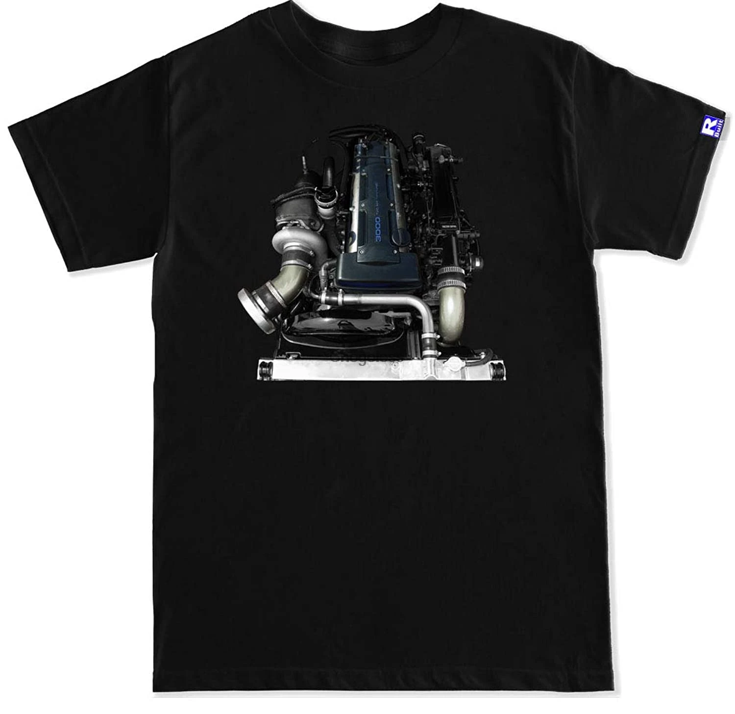 FTD Apparel R Built Мужская футболка 2JZ GTE Engine | одежда