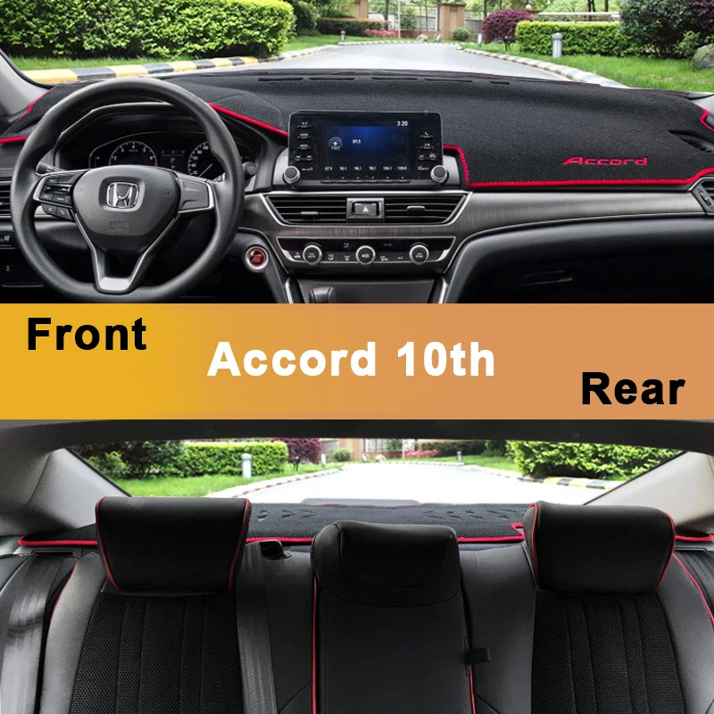 Для Honda Accord 10th 2018-2021 приборной панели автомобиля крышка коврики Избегайте
