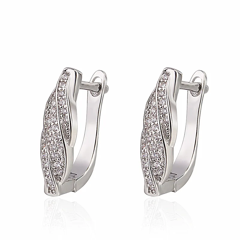 

Женские серьги-кольца из серебра 925 пробы