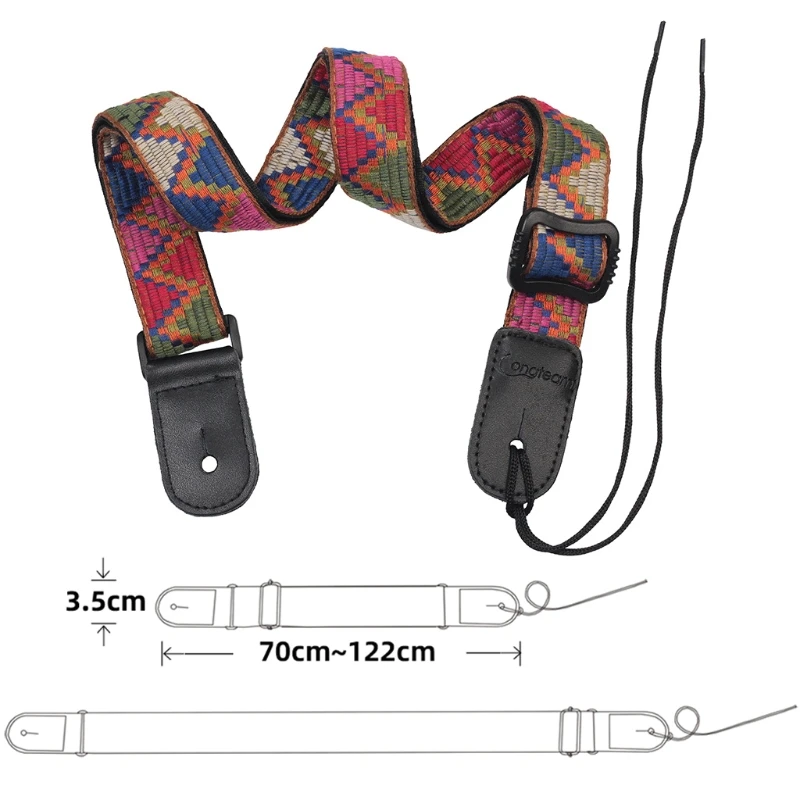

X5QF Ukulele Belt Ukulele Band 3-Type for Acoustic Ukulele Electric Ukulele and Bass UkuleleGreat Performance