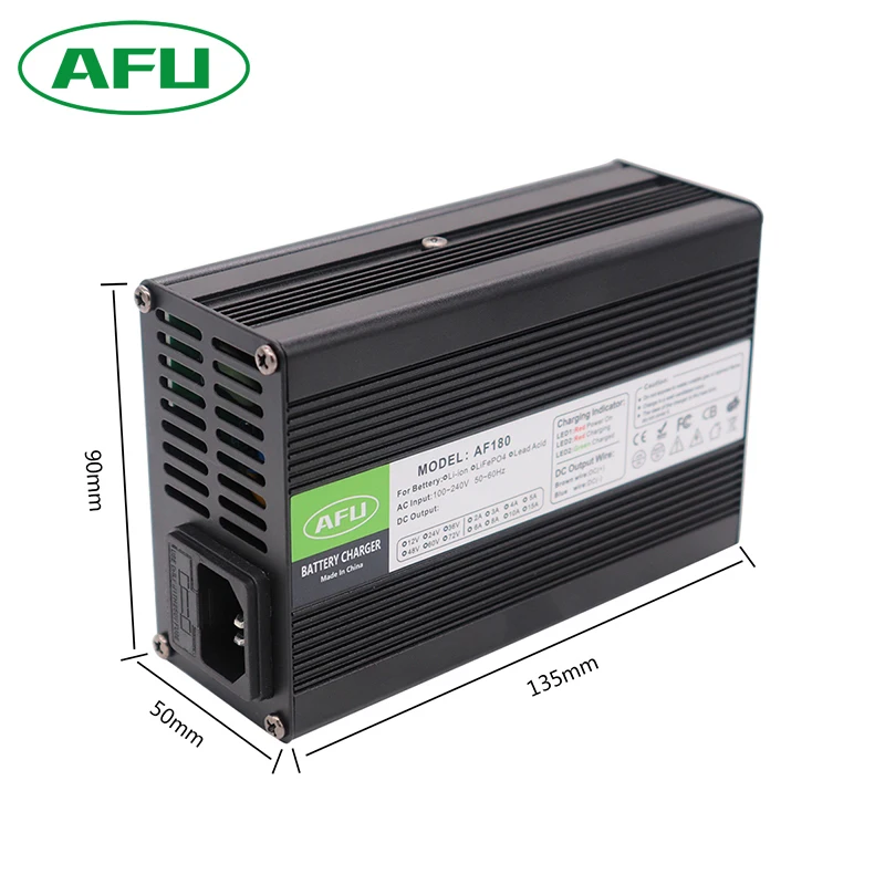 16.8V 10A Charger 4S 14.8V Li-ion Lipo Battery Pack With Cooling fan Smart Charge charged Auto-Stop | Электроника