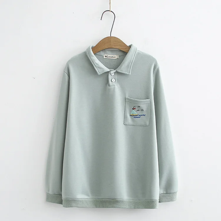 Повседневные свитшоты размера плюс осень 2019 женская мода свободные длинный