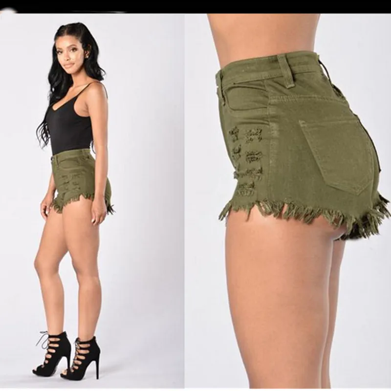 Новинка 2019 летние высококачественные модные повседневные джинсовые шорты для