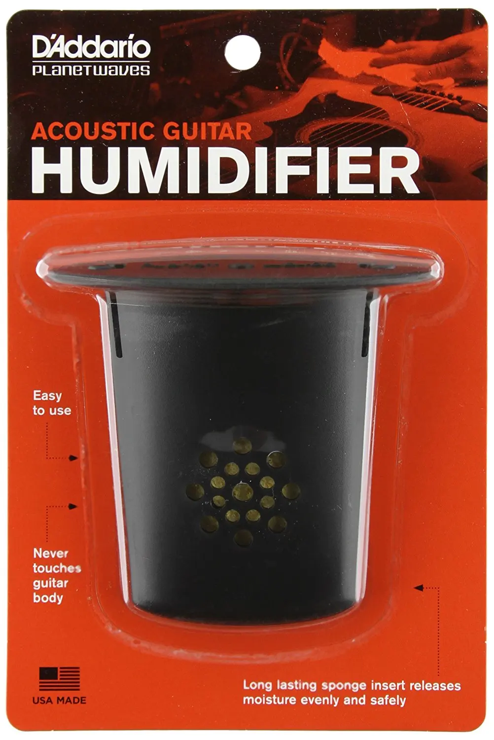 Планета волны на D'Addario увлажнитель для акустической гитары|guitar humidifier|planet