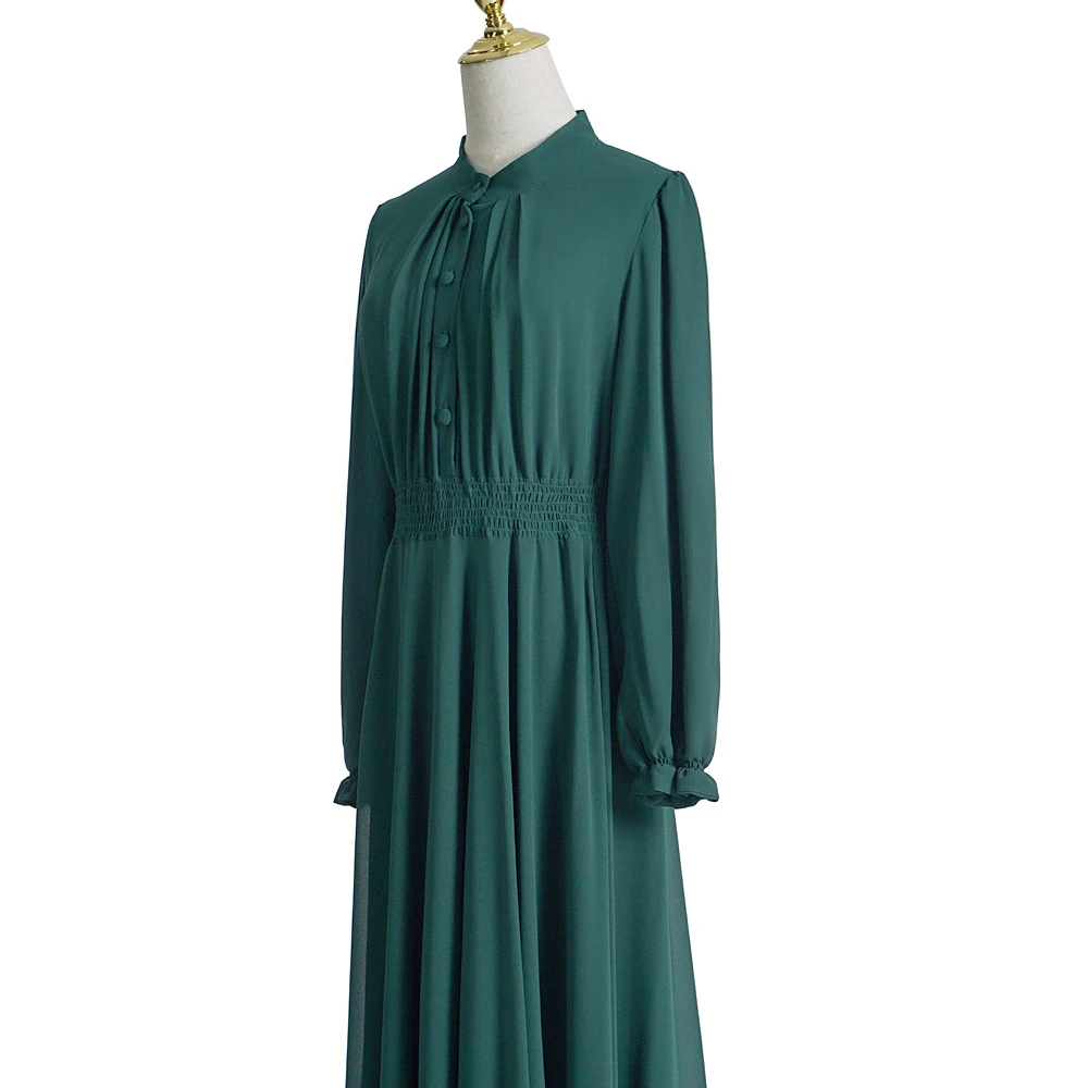 Кафтан Дубай абайя Турция хиджаб для мусульманок платье мусульманская одежда