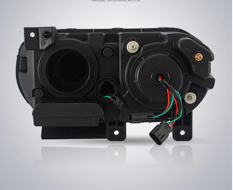 Горячие новые продукты светодиодные фары для 2009 2014 и 2015 2019 Dodge Challenger ангельские