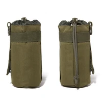 tactical molle water bottle bag pouch upgraded travel holder sport bag outdoor hydration for camping hiking fishing kettle bags