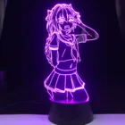 Аниме Fate Apocrypha Astolfo светодиодный ночсветильник для спальни Декор Детский подарок ночсветильник Настольная 3D лампа 16 цветов дистанционное управление Прямая поставка