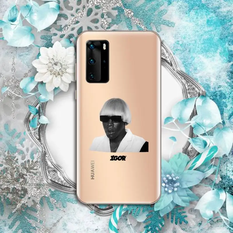 

Tyler Creator golf singer Phone Case Transparent for Huawei P honor 8 10i 20 30 40 smart 2019