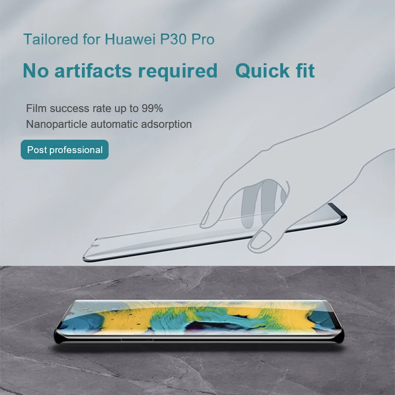 AOXIN полное покрытие из закаленного стекла для huawei P10 P9 Plus P20 P30 lite Pro Защита экрана для huawei P30 P20 Pro lite стеклянная пленка