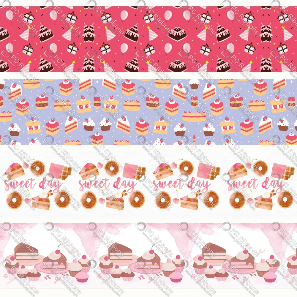 

Лента Полиэстеровая корсажная с принтом, 16-75 мм, 50 ярдов