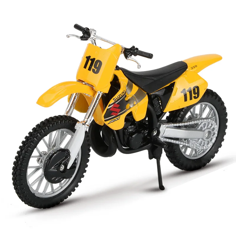 Maisto 1:18 Масштаб Модель мотоцикла Игрушка сплав RM-250 Горный мотоцикл коллекционные игрушки для детей подарок для мальчика