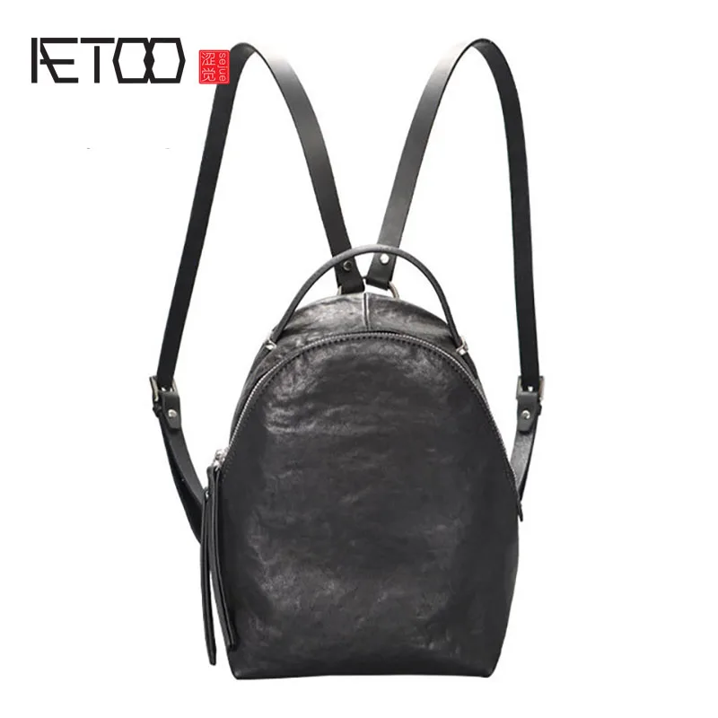 

Женские рюкзаки AETOO, женские рюкзаки из натуральной кожи, женские повседневные Рюкзаки