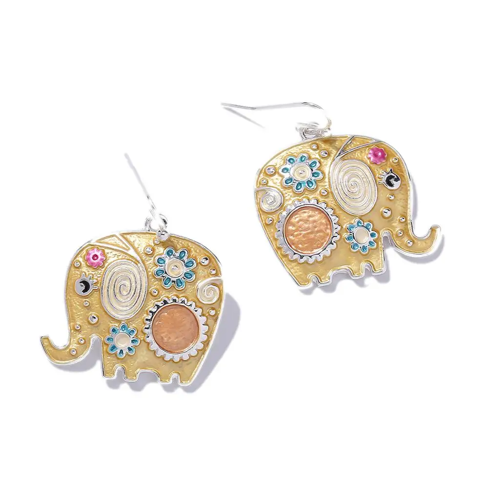 D & Rui ювелирные изделия богемные женские серьги подвески в виде слона для девочек