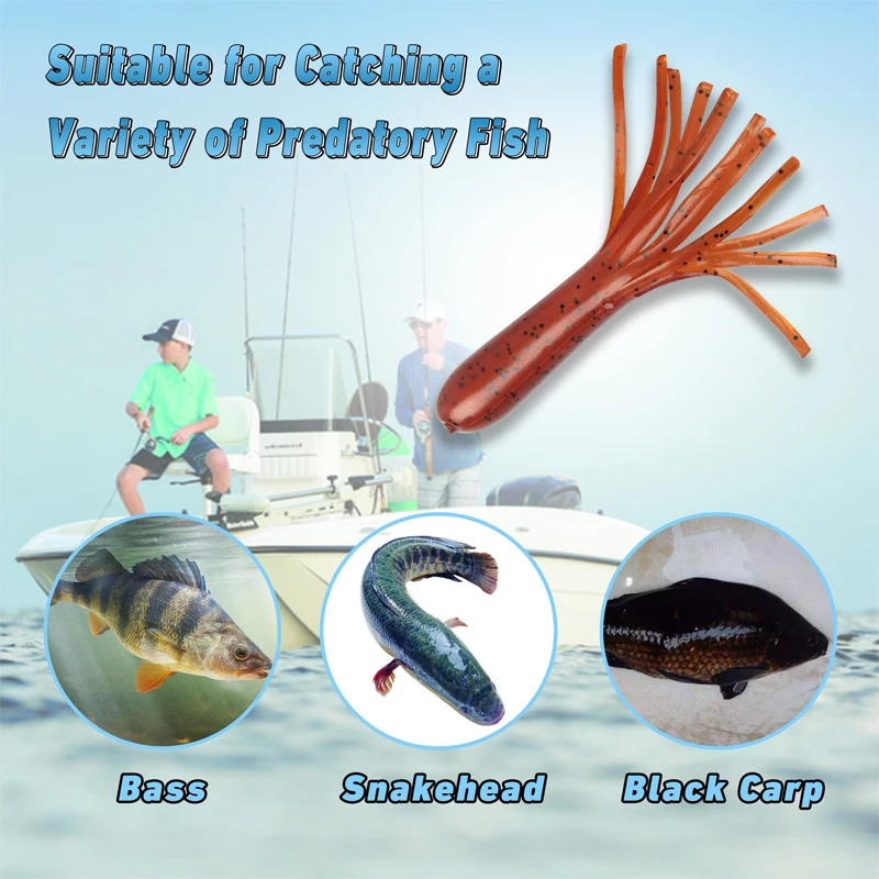 20 шт. силиконовые приманки для ловли окуня 9 см 6 7 г | Спорт и развлечения