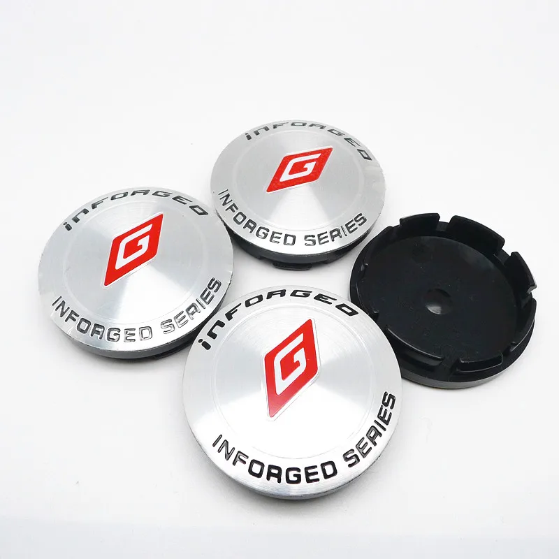

4pcs 56mm For Inforged Car Wheel Center Hub Cap Cover Emblem Badge Sticker Auto Styling Accesorries