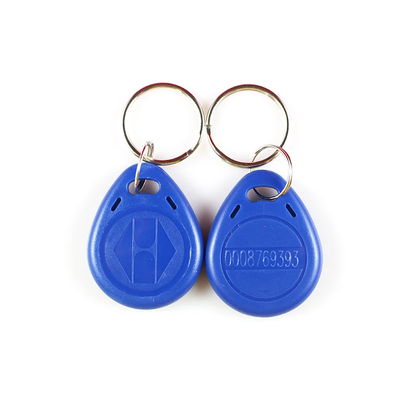 1000Pcs/lot 125khz RFID EM4100 TK4100 Key Fobs Token Tags Keyfobs Keychain ID Card Read Only Access Control